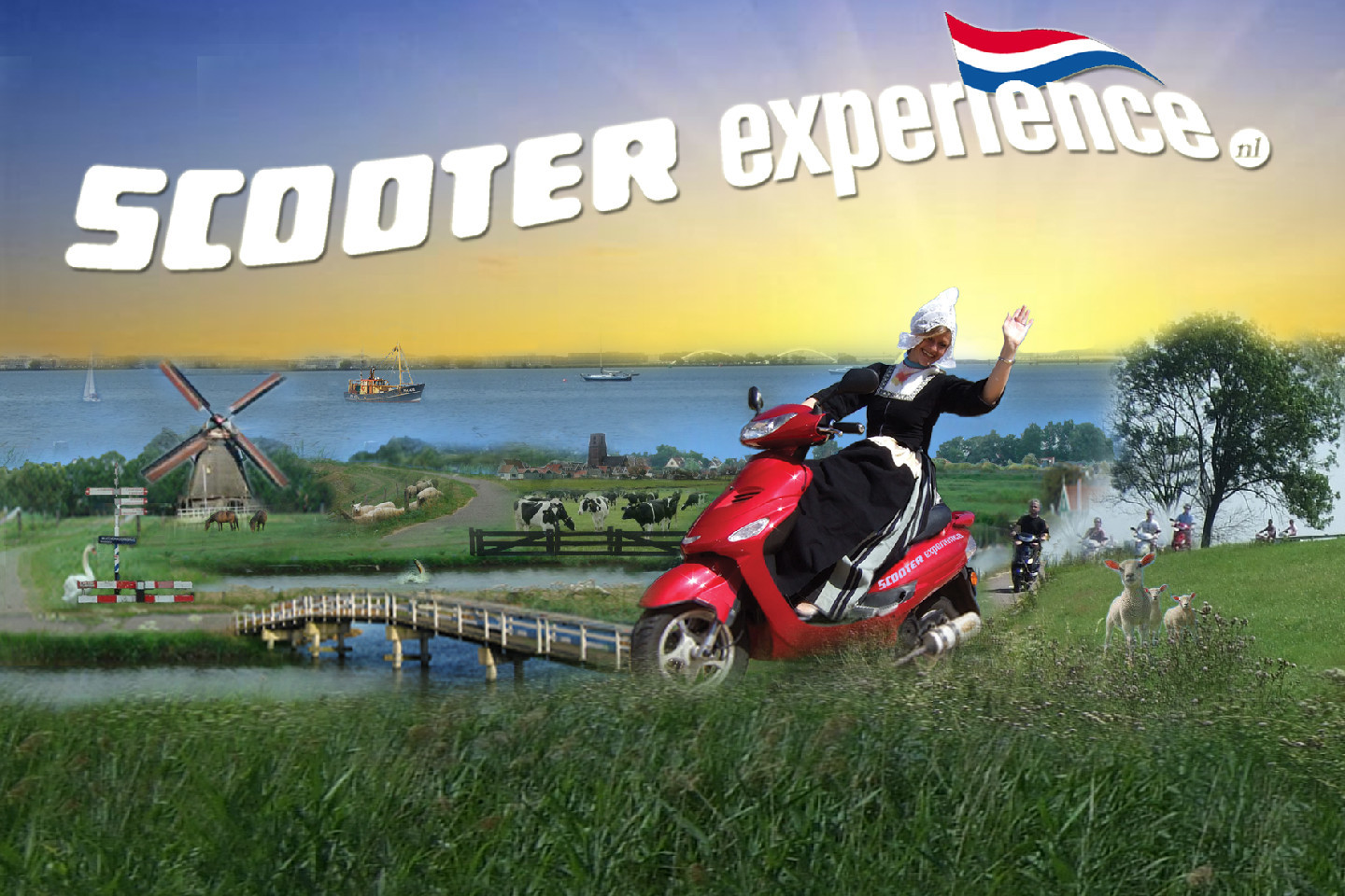 Voorbeeld afbeelding van Groepsactiviteiten Scooter Experience  in Landsmeer