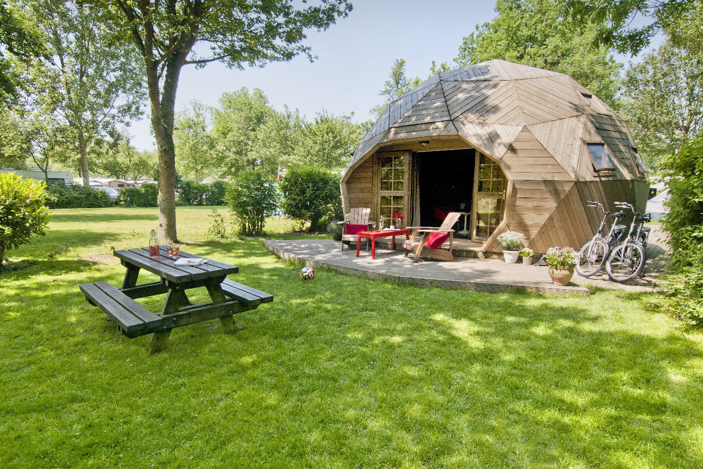 Voorbeeld afbeelding van Bijzonder overnachten Vakantiepark Delftse Hout in Delft