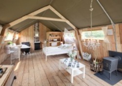 Voorbeeld afbeelding van Bungalow, vakantiehuis Luxe Safari Lodges Guesthouse De Heide in Oeffelt