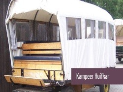 Logo van Wouter Hazeleger Kamperen met de Huifkar 